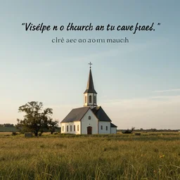 quote visualize no church in the wild