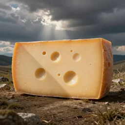 a world where everything is made of cheese
