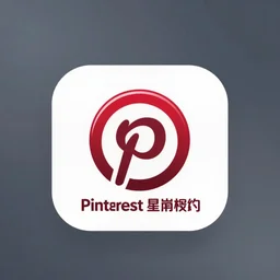 [ app logo ]! of a clock, award winning, 4 k, pinterest logos, pinterest logo art, trending on artstation