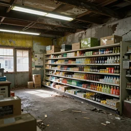 abandoned grocery store