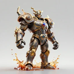 champion splashart of champion made out of ancient tech