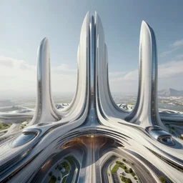 highly advanced futurescape, intricate, high detailed, superstructures, elegant architecture ::