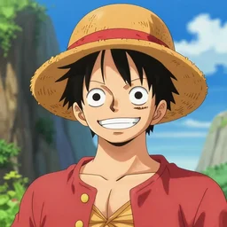 straw hat luffy in real life
