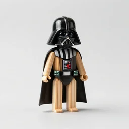 propaganda medical mikado, darth vader made from jackstraws, wooden sticks, healthcare