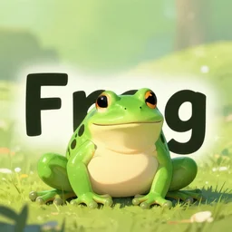 the word'frog'