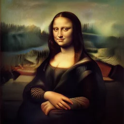 the Mona Lisa painted by Lichtenstein