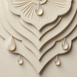 artwork, ornament with liquid drops elements, natural shapes, modern time, layers of the object, traditional, extreme details, patterns, handwork, ink and acrylic paints, sharp focus