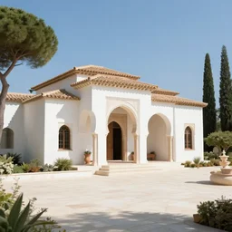 a moorish villa in the French riviera