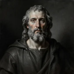 portrait of stoic looking ivan velasquez gomez as a saint, intricate, elegant, highly detailed, centered, dark, smokey, charcoal painting, digital painting, artstation, concept art, smooth, sharp focus, illustration, art by artgerm and greg rutkowski and alphonse mucha