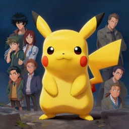 concept art of pikachu, highly detailed painting by dustin nguyen, akihiko yoshida, greg tocchini, greg rutkowski, cliff chiang, 4 k resolution, trending on artstation, 8 k