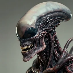 human face!!!, xenomorph body