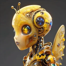 abstract, disney weta, soft lustrous biotech, bumblebee tube cyborg, earbuds, hifructose, scifi, fantasy, cyberpunk, intricate, decadent, highly detailed, digital painting, ever after high, octane render, artstation, concept art, smooth, sharp focus, illustration, art by artgerm, wlop, mucha, loish
