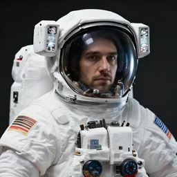 highly detailed portrait of astronaut, in no game no life by mariano merchante fantasy art by greg rutkowski, loish, rhads, ferdinand knab, makoto shinkai and lois van baarle, ilya kuvshinov, rossdraws, tom bagshaw, global illumination, radiant light, detailed and intricate environment