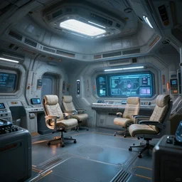 photorealism of room of a spacecraft hyper realistic sci - fi realistic, unreal engine cinematic lighting,