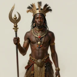 :  african shamen fantasy, fantasy magic,  , intricate, sharp focus, illustration, highly detailed, digital painting, concept art, matte, jahbu art and Paul lewin and kehinde wiley, masterpiece