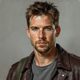 ultra realistic portrait painting of nathan drake, art by frank frazetta, 4 k, ultra realistic, highly detailed, epic lighting