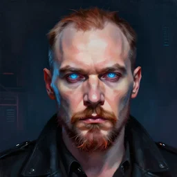 « a portrait of cyberpunk lenin, glowing eyes, a digital painting by charlie bowater, featured on cgsociety, fantasy art, behance hd, wiccan, artstation hd »
