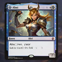 a runeterra universe with ahri