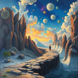 explore journey highly detailed surrealist painting by yvonne mcgillivray by mandy jurgens by michael divine
