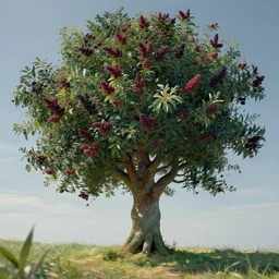 live action cinematic version of the mulberry tree by van gogh, volumetric lighting, dynamic lighting, cinematic