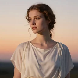 photographic portrait of a stunningly beautiful classical greek renaissance female in soft dreamy light at sunset, contemporary fashion shoot, by edward robert hughes, annie leibovitz and steve mccurry, david lazar, jimmy nelsson, breathtaking, 8 k resolution, extremely detailed, beautiful, establishing shot, artistic, hyperrealistic, beautiful face, octane render