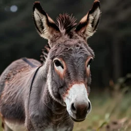 a donkey with face like emma watson