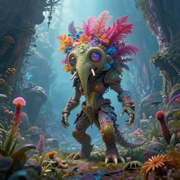 ai created fantasy art realistic fine detail colorful cinematic ultra detailed sharp focus super beautiful bizarre amazing