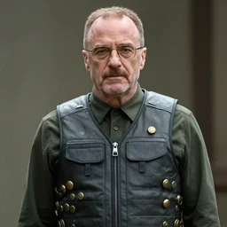 saul goodman wearing a bulletproof vest