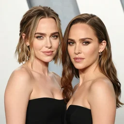 Emilia Clarke and Natalie Portman in a picture
