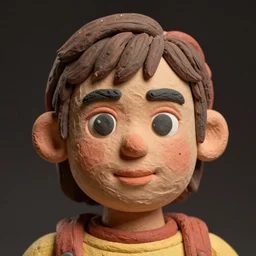 manga, real he-man by mattel!! clay! close detailed sculpted head , style: claymation puppet kids clay , by guldies