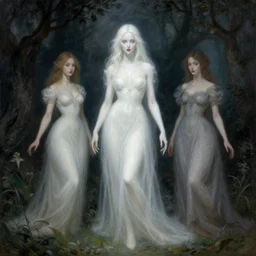 augustus elegant, ethereal horror fantasy art by greg rutkowski and magali villeneuve and claude monet