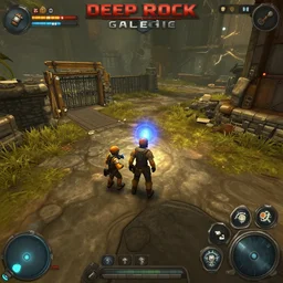 screenshot from Deep Rock Galactic