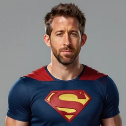 character concept portrait, ryan reynolds as a superhero, digital painting, concept art, smooth, sharp focus, illustration