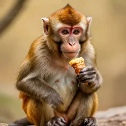 delicious monkey , 8k , mega high quality , professional food photography , award winning photo , foodporn