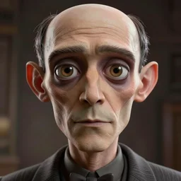microsofts clippy, lovecraft scene, detailed portrait, 3 d, intricate details, by vincent di fate, artgerm, smooth gradients, octane render, 8 k, volumetric lightning, high contrast, depth of field, coherent face