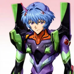 rei ayanami pilot inside eva, evangelion, high detail, deviantart, artstation