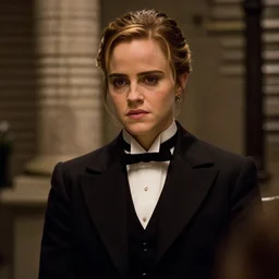 Movie still of Emma Watson in The Godfather