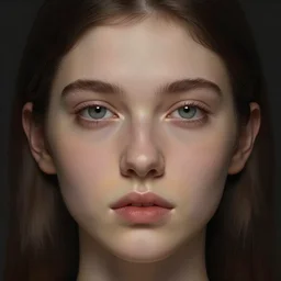 a simple face highly detailed, dim volumetric lighting, 8k, post-processing, soft painting, trending on artstation, concept art, smooth, sharp focus, illustration,by Tom Bagshaw and Daniel Gerhartz and Albert Aublet and Lawrence Alma-Tadema and alphonse mucha