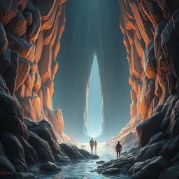 a portal to another dimension, surreal, highly detailed, artstation, smooth, sharp focus, by greg rutkowski, 8 k
