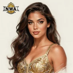 a professionally drawn digital art image of NWA woman version, intricate, elegant, digital painting, trending on Artstation, concept art, smooth, sharp focus, illustration, award winning