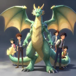 full body portrait of dreamlight esper dragon. character design by disney, charlie bowater, ross tran, artgerm, and makoto shinkai, detailed, soft lighting, rendered in octane
