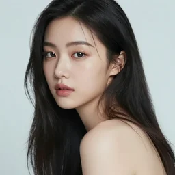 lee jin - eun by james jean, ruan jia, ilya kuvshinov martinne johanna, rule of thirds, seductive look, beautiful