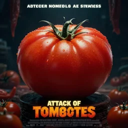 movieposter, attack of the monster tomatoes