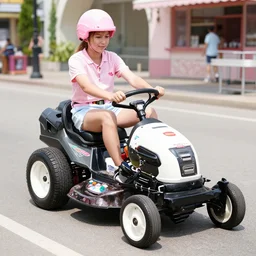 ice cream lawnmower