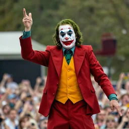 joker performing at woodstock
