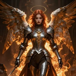 Angel knight gothic girl. By William-Adolphe Bouguerea, Jordan grimmer, fractal flame. Highly detailded