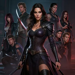 masterpiece concept art, beautiful highly detailed maya ali, sorcerer, octane render, confident pose, cinematic moody colors, realistic shaded lighting poster by ilya kuvshinov, magali villeneuve, artgerm, by rhads and makoto shinkai and rossdraws, jeremy lipkin, michael garmash, rob rey,