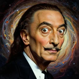 a beautiful immaculate majestic h-res painting the multiverse by Salvador Dali high detail, award winning hyperrealistic, photorealistic, octante render, elegant, cinematic, high textures, hyper sharp, 8k, insanely detailed and intricate, graphic design, cinematic atmosphere, hypermaximalist, hyper realistic, super detailed, 4k HDR hyper realistic high quality