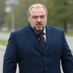 Alexander Lukashenko in Drive, cinematic still