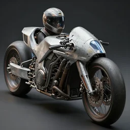retrofuturistic race bike car, close up, quint buchholz, wlop, dan mumford, artgerm, liam brazier, peter mohrbacher, raw, featured on artstation, octane render, cinematic, rugged, intricate, 8 k
